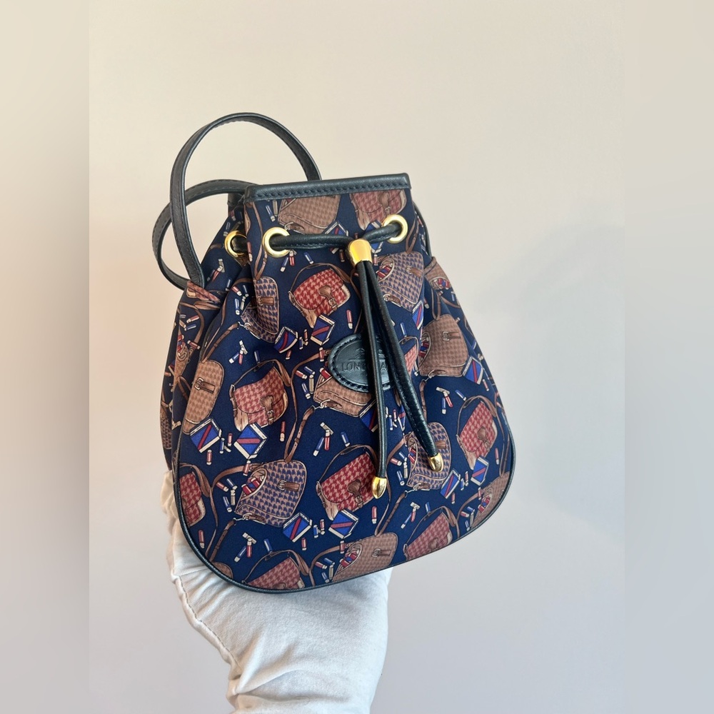 Longchamp crossbody bucket bag, Like New